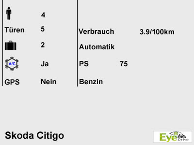 skoda citigo de